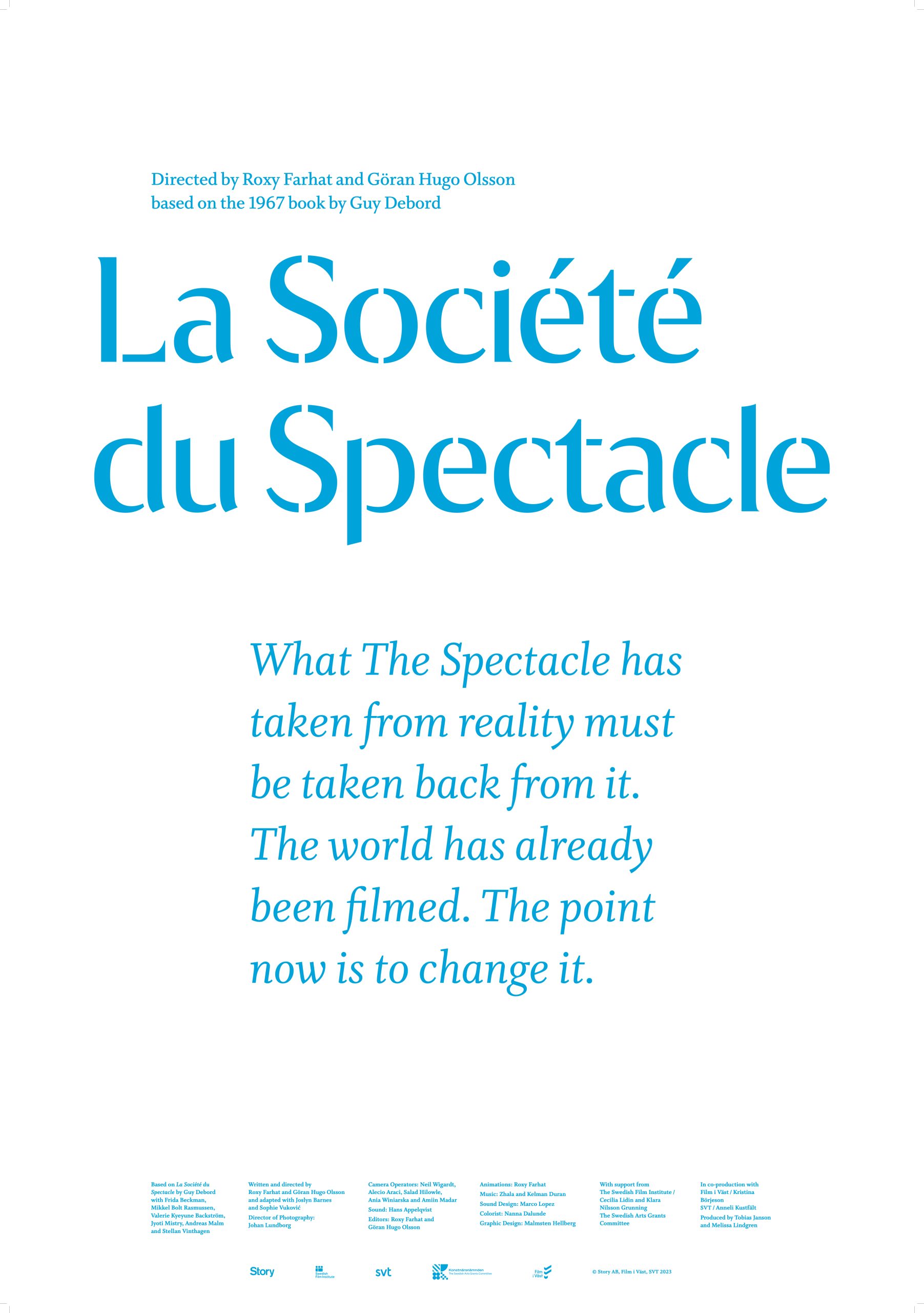 THE SOCIETY OF THE SPECTACLE