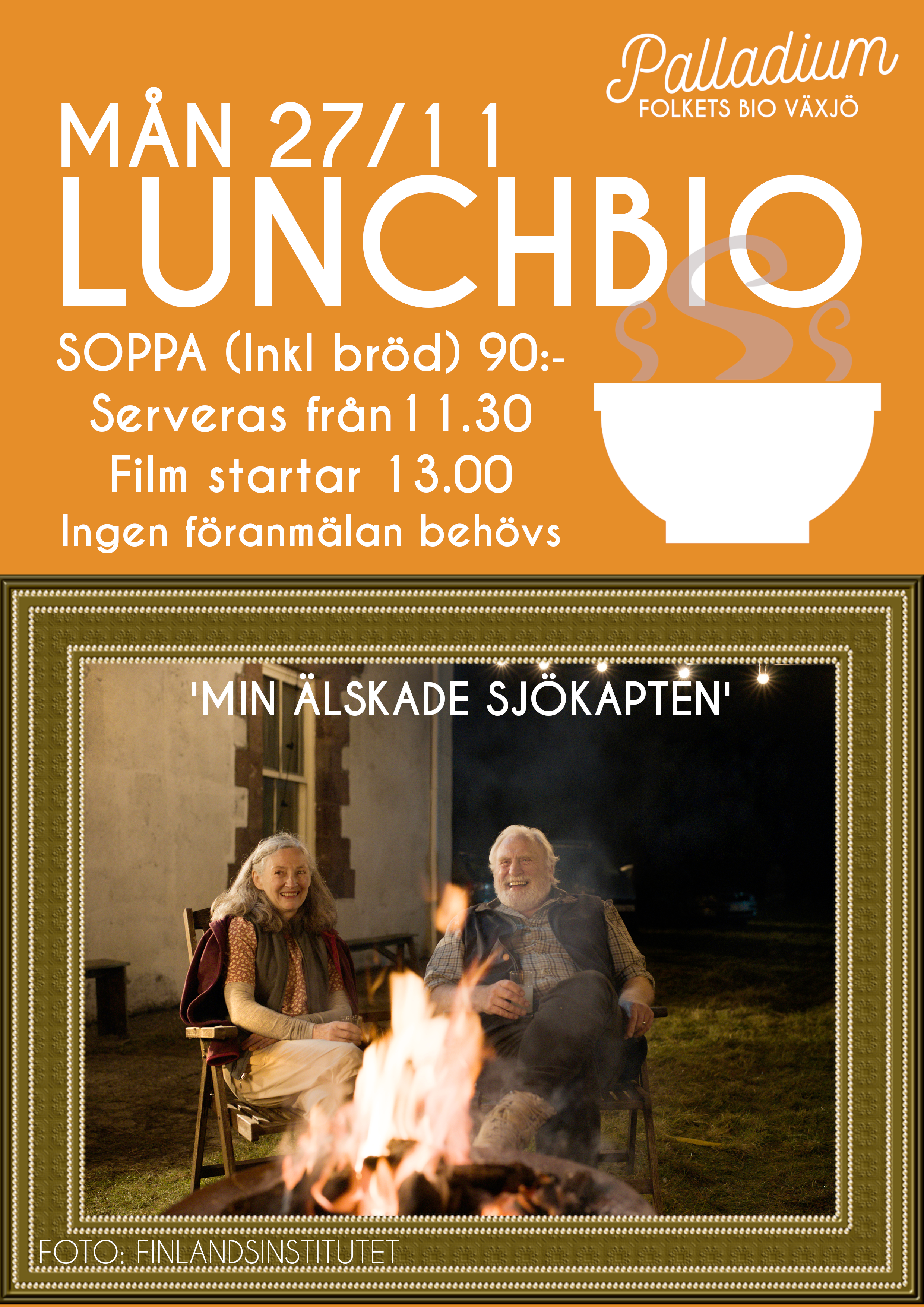 LUNCHBIO – MIN ÄLSKADE SJÖKAPTEN