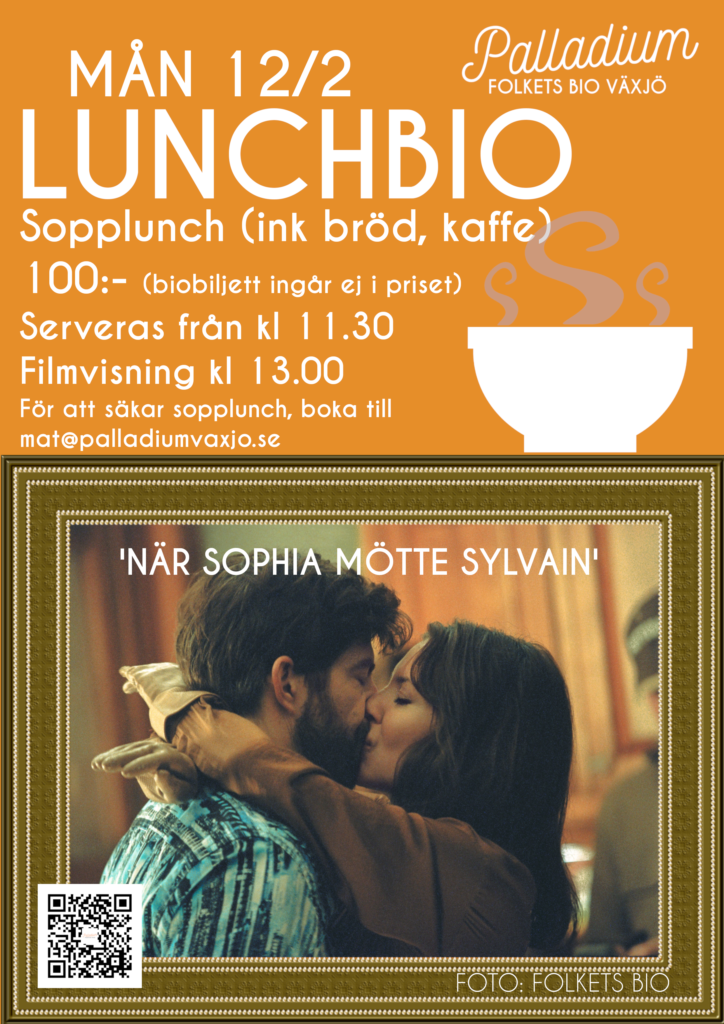 LUNCHBIO – NÄR SOPHIA MÖTTE SYLVAIN