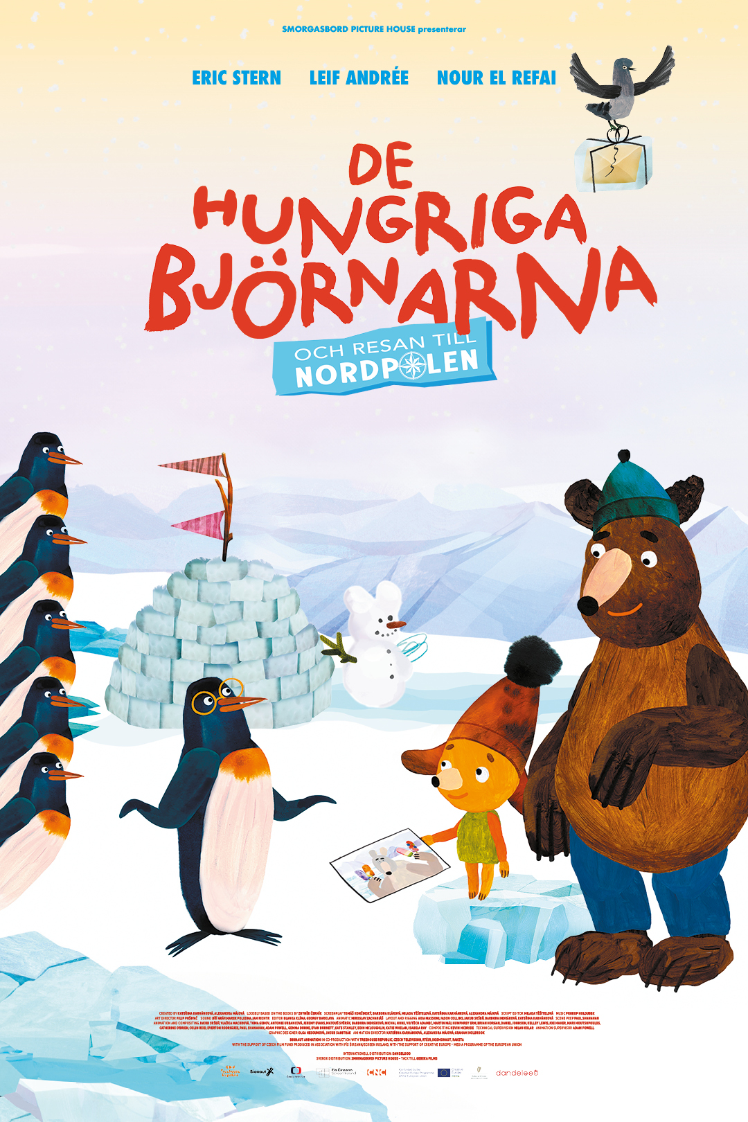 DE HUNGRIGA BJÖRNARNA OCH RESAN TILL NORDPOLEN