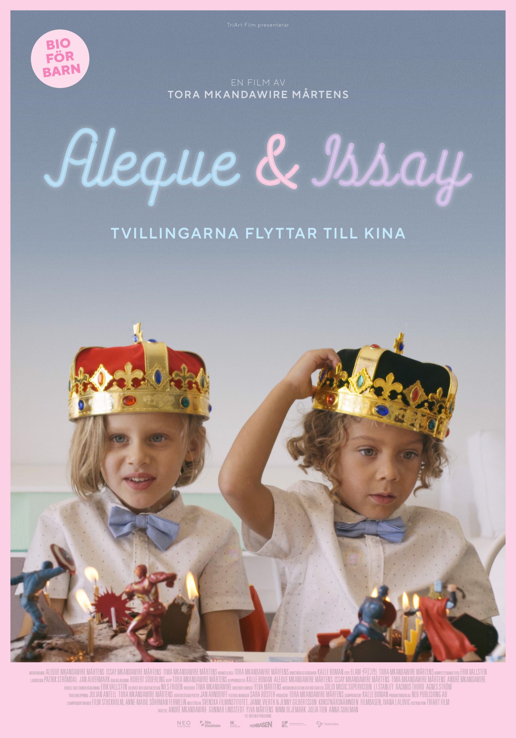 ALEQUE & ISSAY – TVILLINGARNA FLYTTAR TILL KINA