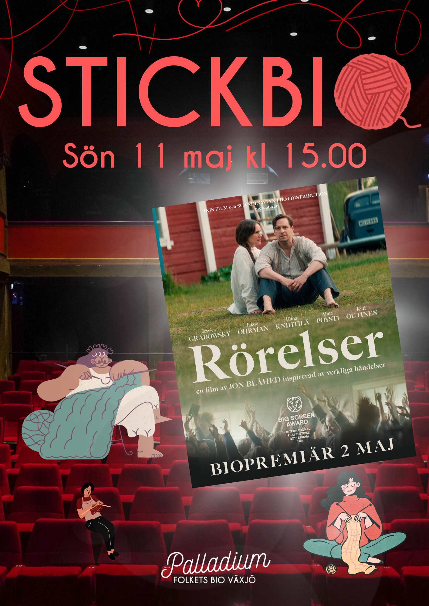RÖRELSER – STICKBIO